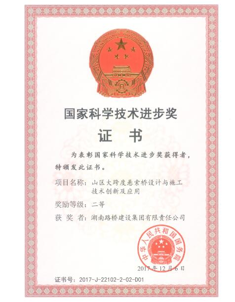 國家科學技術(shù)進步獎